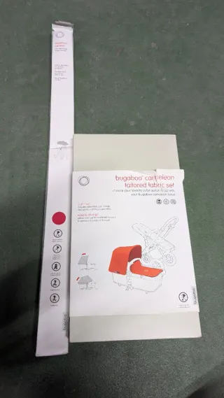 Capota, cubrepies, sombrilla Bugaboo Camaleón 3