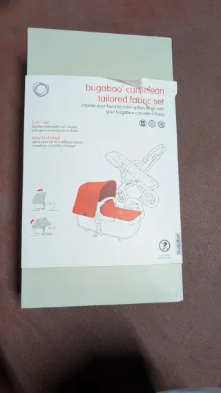 Capota, cubrepies, sombrilla Bugaboo Camaleón 3