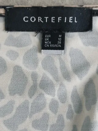 Vestido CORTEFIEL estampado animal print