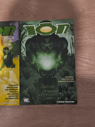 Green Lantern ION 3 tomos saga Completa