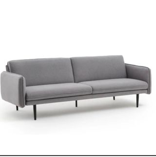 Sofá cama gris vintage