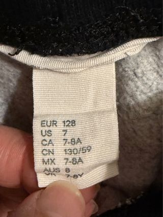 Pantaloni tuta bambino 7-8 anni 128 cm