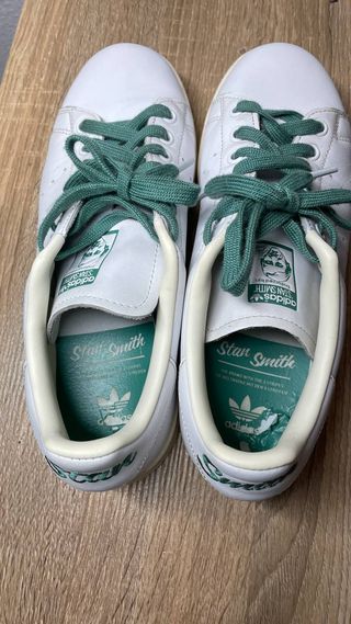 Adidas Stan Smith Talla 41 Verde/Blanco