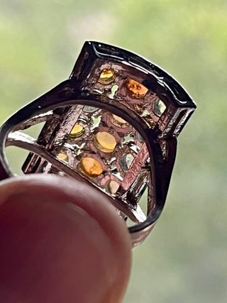 Anillo Vintage Ópalos Etíopes