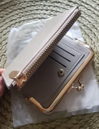Monedero Cartera estilo Vintage. Nuevo!