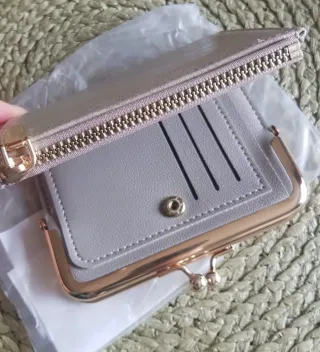 Monedero Cartera estilo Vintage. Nuevo!