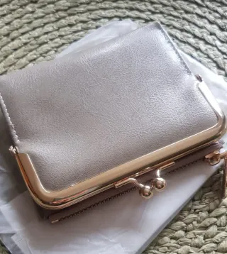 Monedero Cartera estilo Vintage. Nuevo!