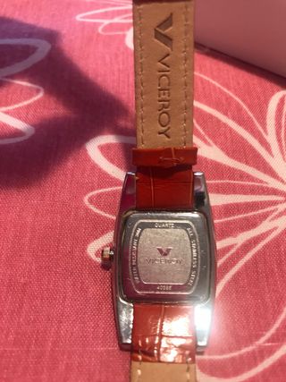 Reloj Viceroy Pulsera Roja y Plata