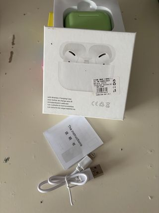 Auriculares inalámbricos verdes