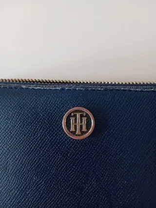 Cartera Tommy Hilfiger Azul + Caja