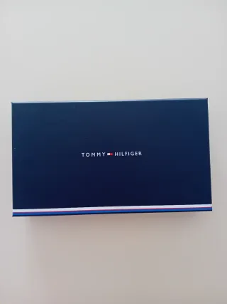 Cartera Tommy Hilfiger Azul + Caja