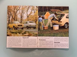 CATÁLOGO SEAT 127 CONCESIONARIO RAMÓN NOMEN