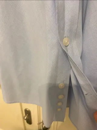 Camisa de vestir Emidio Tucci azul El Corte Inglés