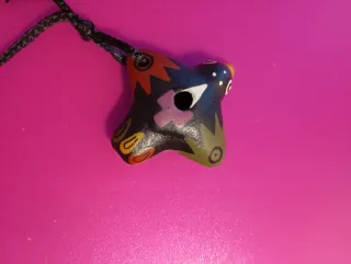 Fischietti peruviani decorati