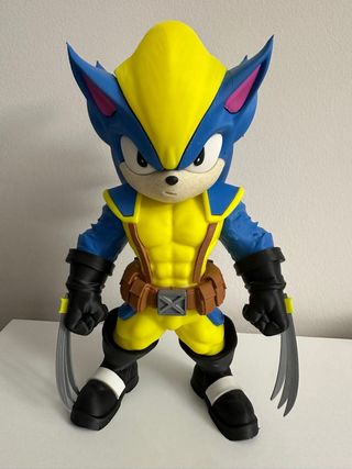 Figura Sonic-Lobezno 3D