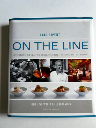Libro On the Line de Eric Ripert