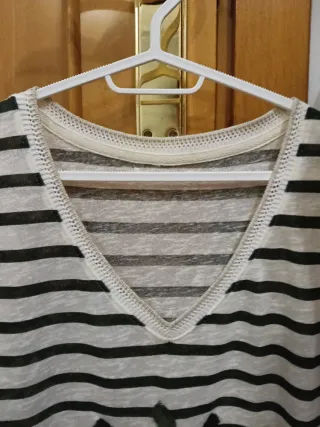 Blusa de verano con palmera Talla M