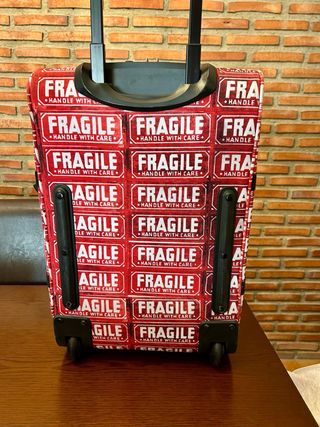 Maleta Cabina Eastpak Andy Warhol Roja