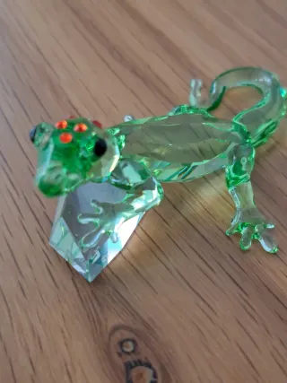 Gecko Cristal Swarovski 5cm PIEZA DE EVENTO 2008