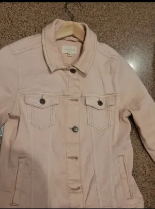 Chaqueta vaquera rosa