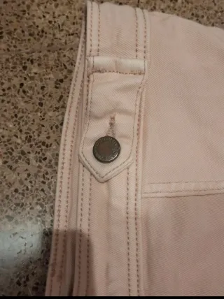 Chaqueta vaquera rosa