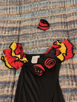 Costume Carnevale Spagnola 10-11 anni