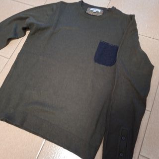 Maglioncino uomo Sorbino verde oliva