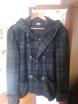 Trenca chico cuadros