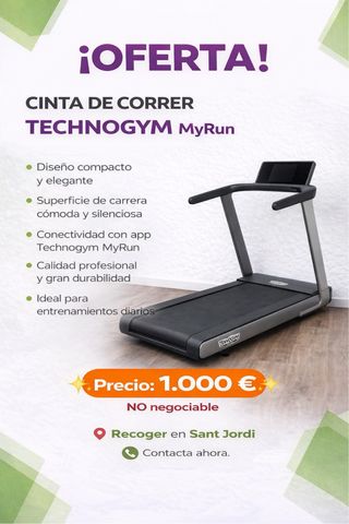 Cinta de Correr Technogym MyRun