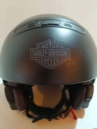 Casco Harley Davidson Custom Nero separabile
