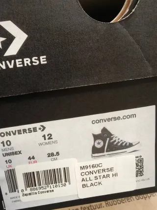 Zapatillas Converse All Star Talla 44