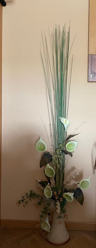 Maceta Decorativa Flores Artificiales