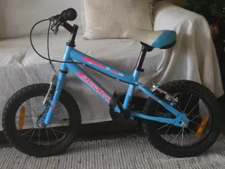 Bicicleta infantil Atractor azul