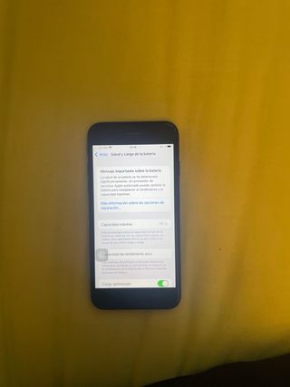 iPhone SE Negro - Batería 75%