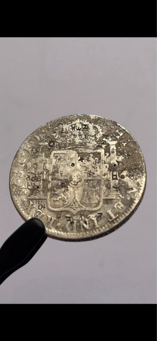 8 Reales 1780 (BC+) México Carlos III