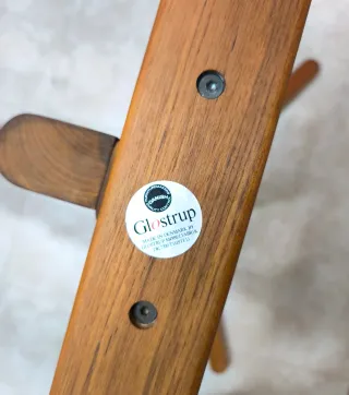 Mesa de comedor de teca Glostrup