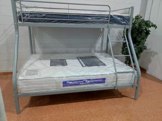 Litera Matrimonio Metal Blanco