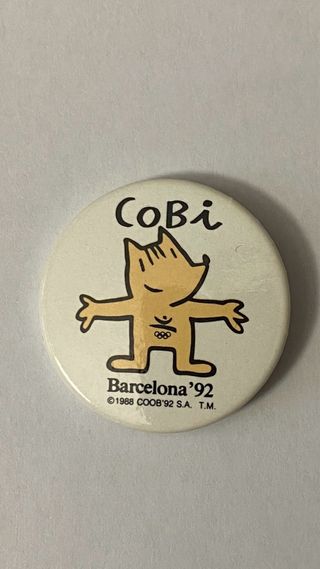 Chapa Cobi Barcelona '92