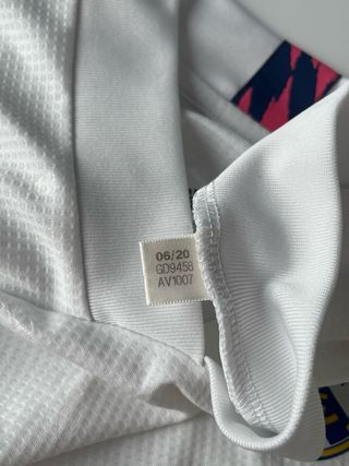 Camiseta Real Madrid 2020 2021 Adidas Pro L niño