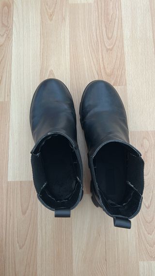 Botines negros mujer