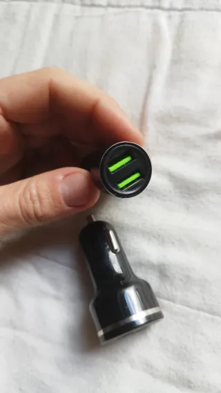 Cargador Coche Doble USB