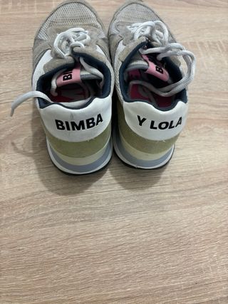 Playeros Bimba y Lola Beige y Rosa