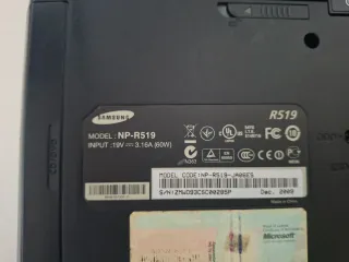 Portátil Samsung R519 No Funciona