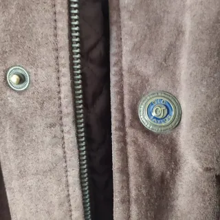 Abrigo de piel marrón hombre Talla 56