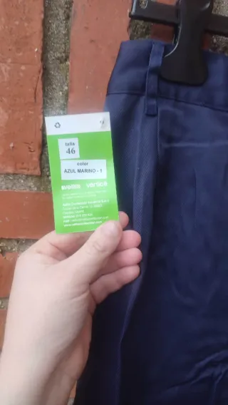 Pantalón de trabajo azul nuevo