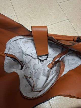 Borsa Young Coveri donna marrone cuoio