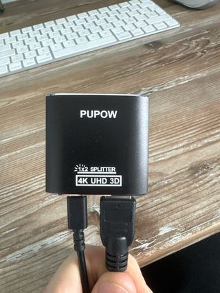 Pupow 1x2 Splitter HDMI 4K UHD 3D