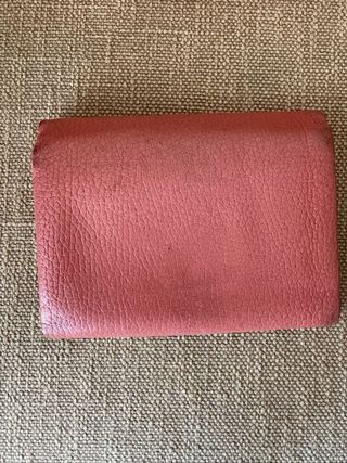 Portafoglio in pelle Tod's arancione