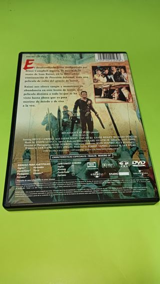 DVD Terroríficamente Muertos (Evil Dead 2)
