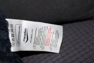 Almofada azul em tecido